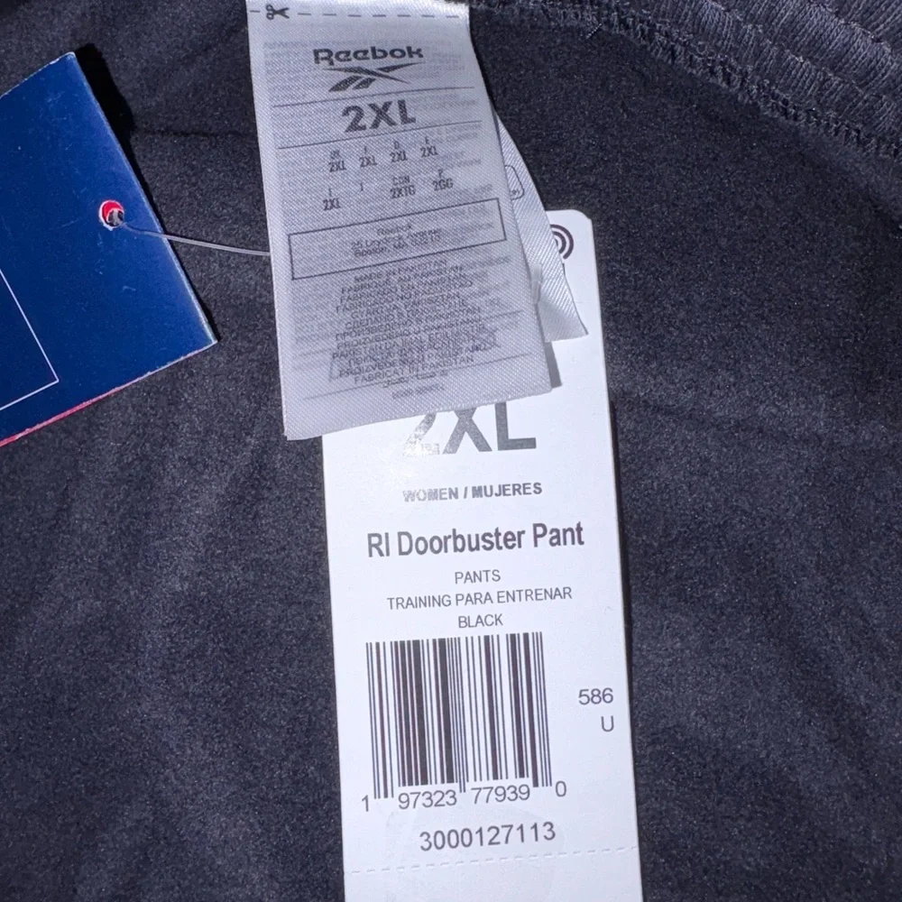 Reebok Black Jogger Pants - Picture 7 of 7